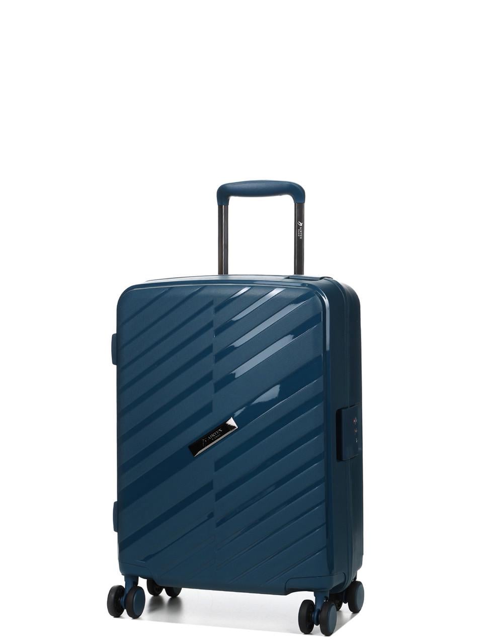 Чемодан имел AIRTEX полипропилен S 55х37х20 см 33 л 3,12 кг Синий (229)