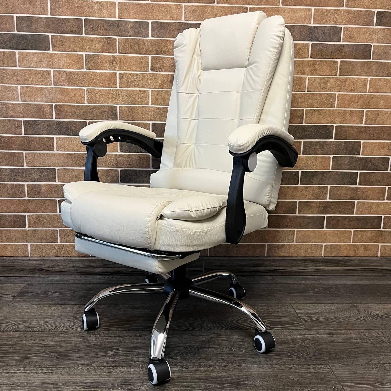 Крісло офісне BOSS KO22K Бежевий - фото 15