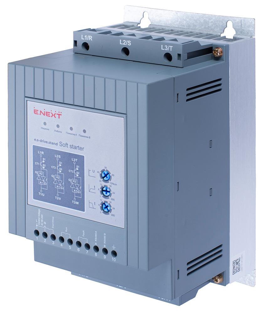 Пристрій плавного пуску E.NEXT e.s-drive.stand.15 3Ф 30А 15кВт 400В (s084012)