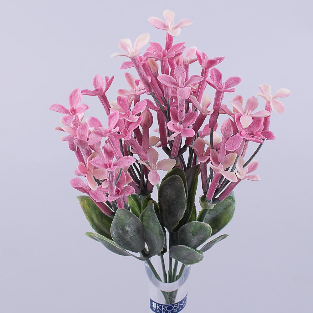 Искусственные цветы Букет первоцвет пластиковый Ярко-розовый (4149-2)