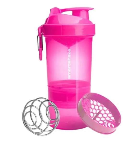 Шейкер спортивний SmartShake Original2GO 600 мл Neon Pink (10560502)