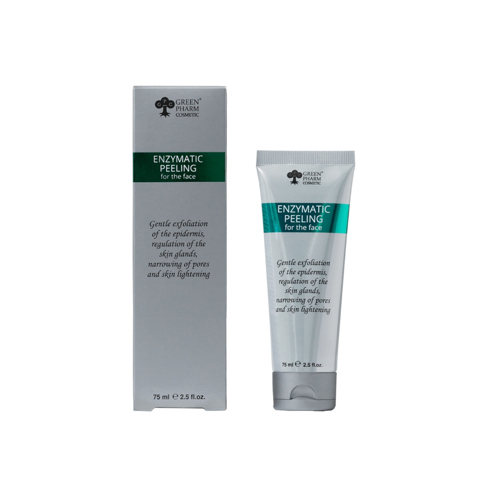 Ензимний пілінг для обличчя Green Pharm Cosmetic Enzymatic Peeling 75 мл