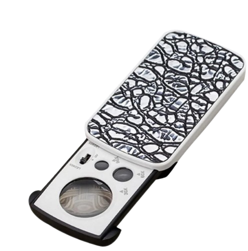 Лупа для читання 774-3ZX висувна зі збільшенням х10/х20/х30 з підсвічуванням (4464844)