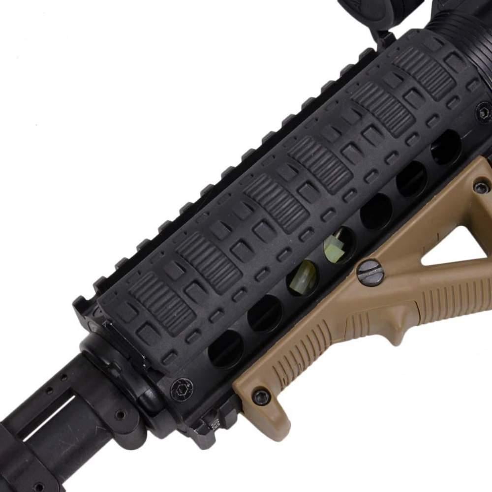 Накладка защитная DLG Tactical DLG-062 на планку Picatinny полимер 15 см Черный (zbZ3.5.23.067) - фото 3