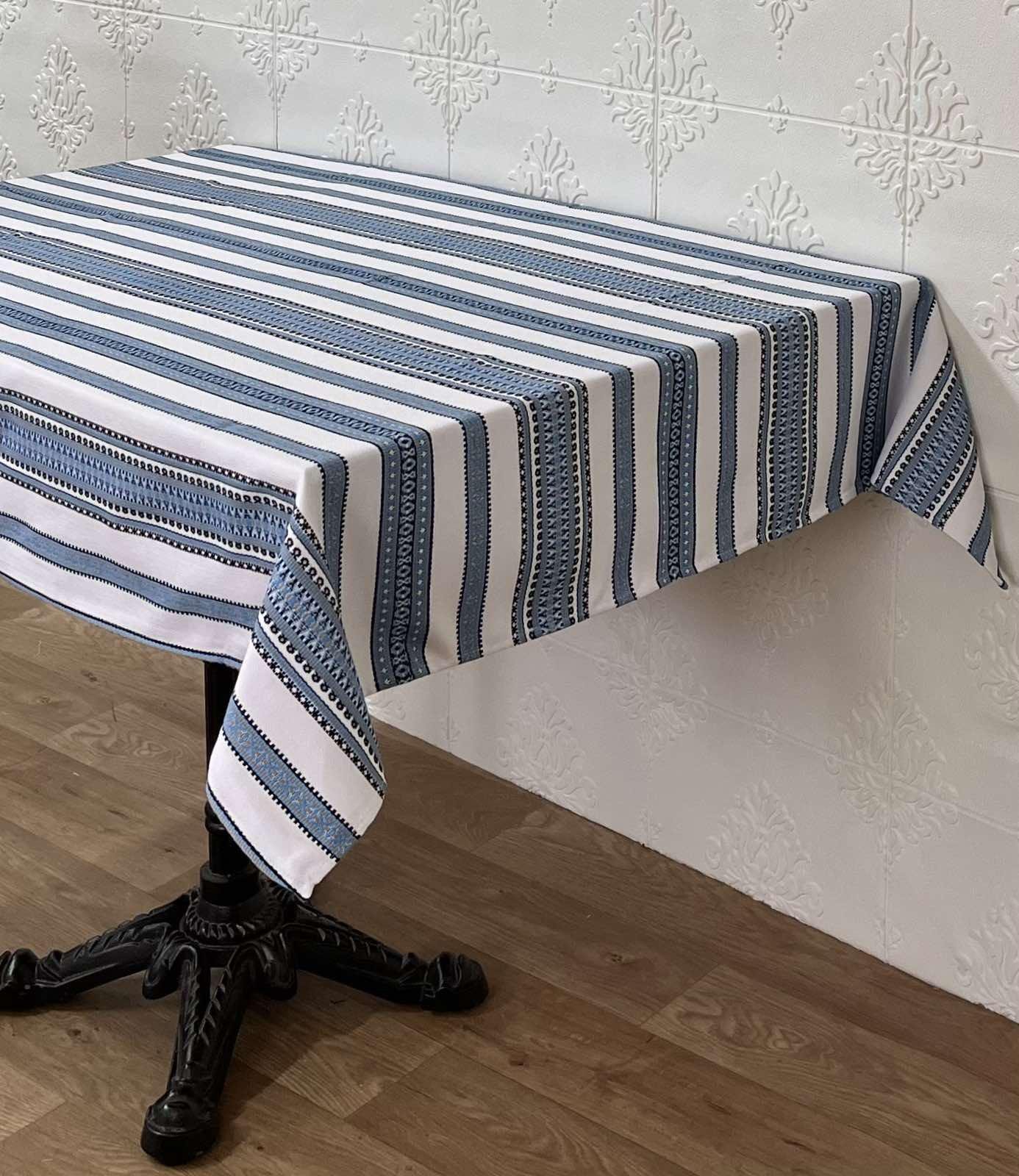 Скатерть Едельвика 052/00-3-03 коттон 120x145 см №2 Синий (CN26466)