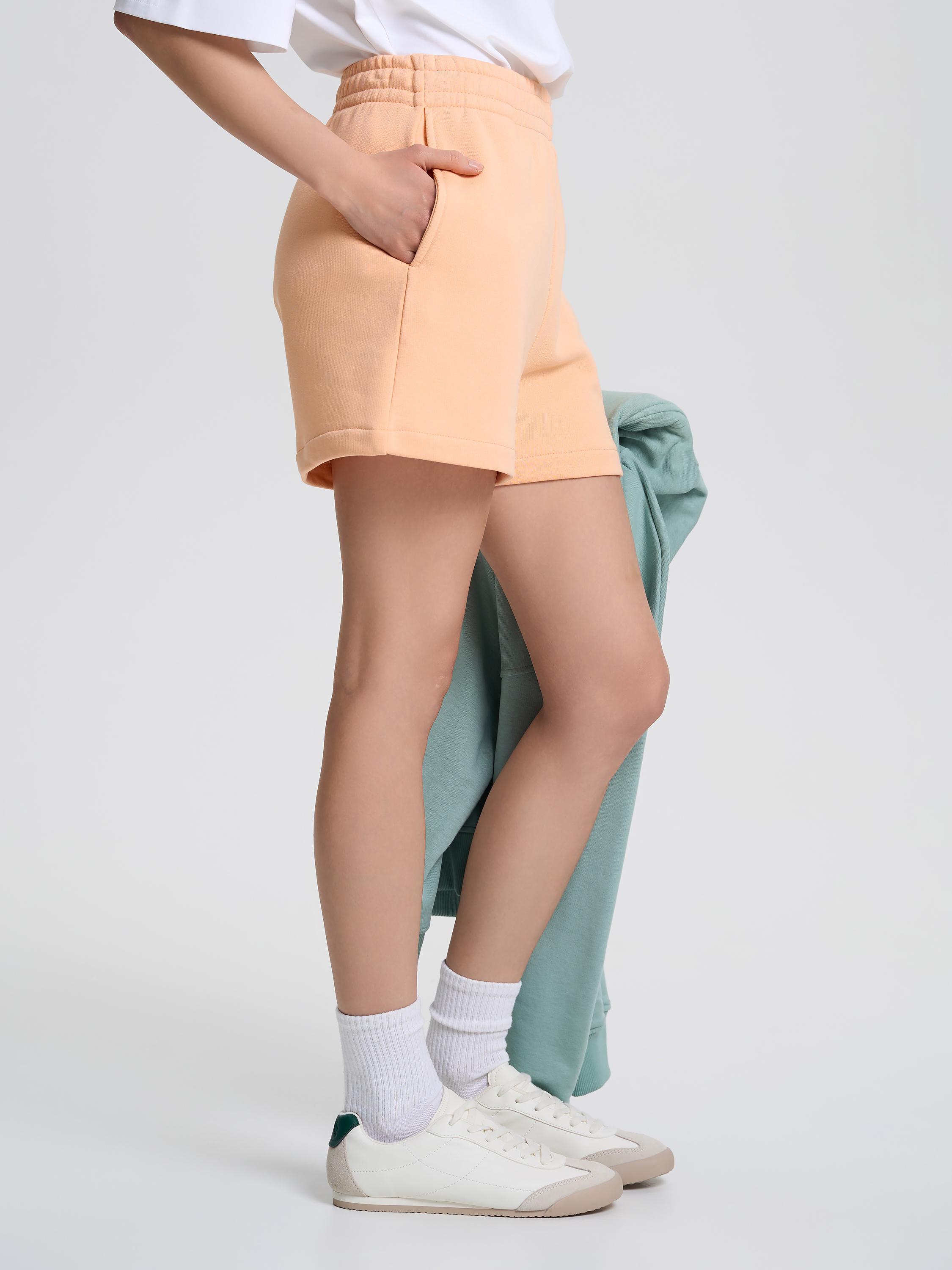 Шорты женские короткие ROZA 231112 L Персиковый (4824005716096) - фото 4