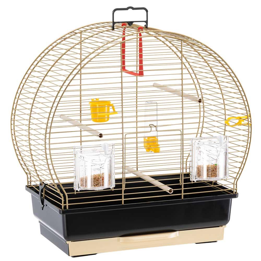 Клетка для канареек и мелких экзотических птиц антикварный вид LUNA 2 Antique Brass 44,5x25xh 45,5 см (A-036591) Клетка для канареек и мелких экзотических птиц антикварный вид LUNA 2 Antique Brass 44,5x25xh 45,5 см (A-036591)