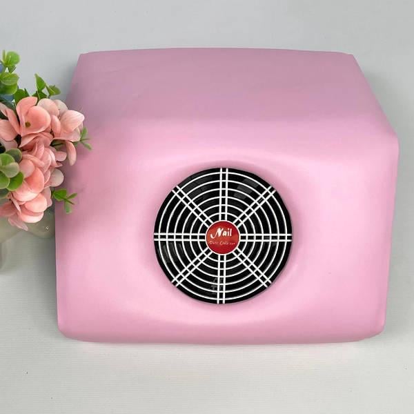 Вытяжка для маникюра NDC настольная мягкая 45W Розовый (858-2) - фото 2