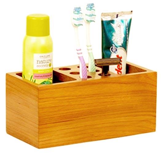 Органайзер для зубных щеток из дерева Хуриба Карри (ОЗП-002303)