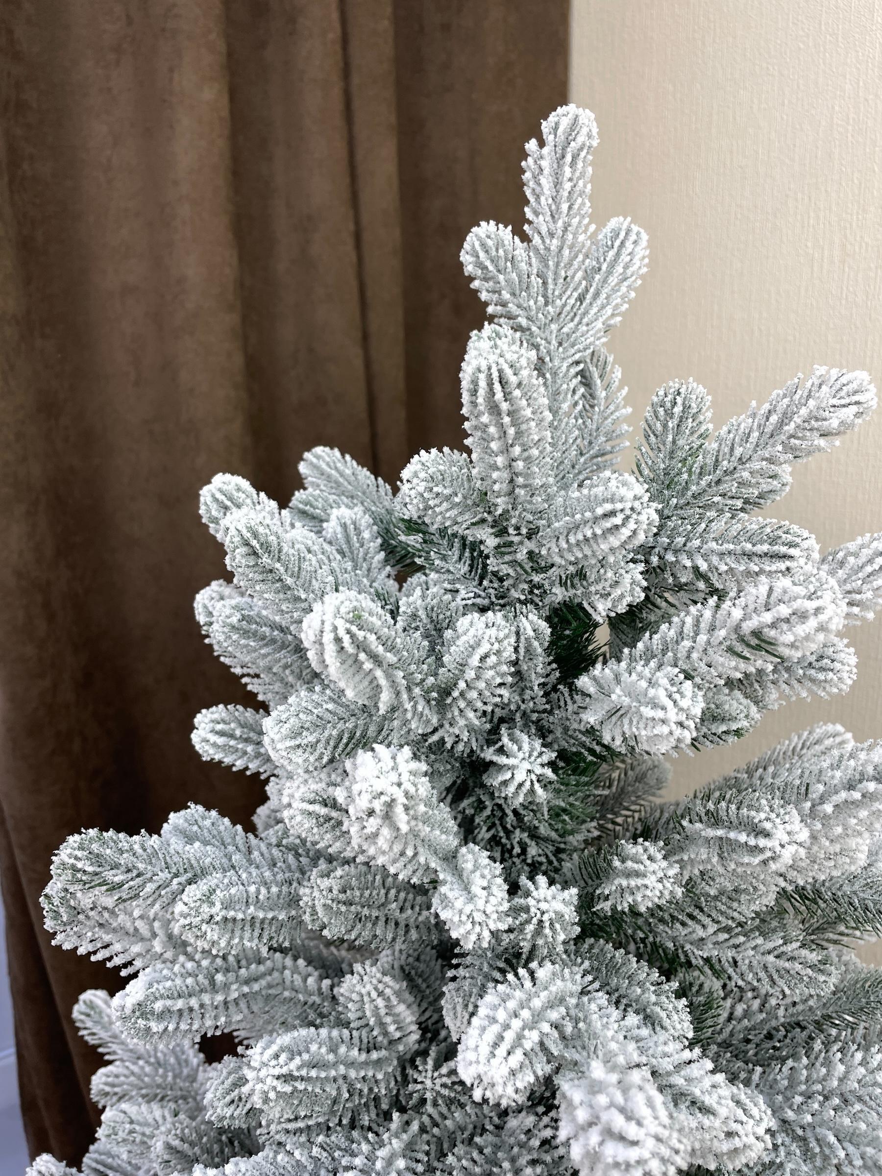 Искусственная елка литая Traditional заснеженная в горшке 90 см Зеленый (Н01024) - фото 5 Искусственная елка литая Traditional заснеженная в горшке 90 см Зеленый (Н01024) - фото 5