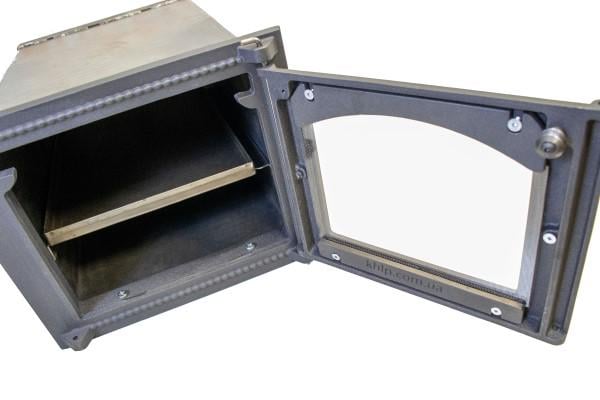 Духовка для печи BDК стальная с жаропрочным стеклом малая 285х245х420 мм (106893) - фото 5 Духовка для печи BDК стальная с жаропрочным стеклом малая 285х245х420 мм (106893) - фото 5