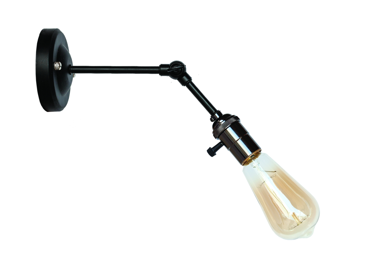 Бра Levistella Lofty с патроном AMP19 Черный хром (1963530523)