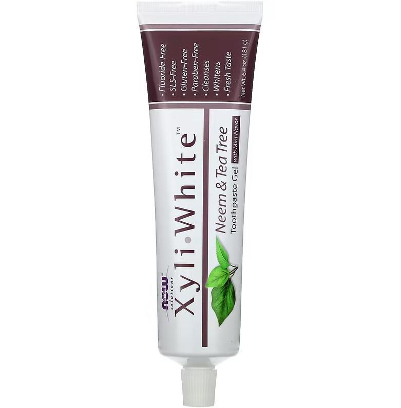 Зубная паста Now Foods Xyliwhite Toothpaste Gel Neem & Tea Tree 181 г