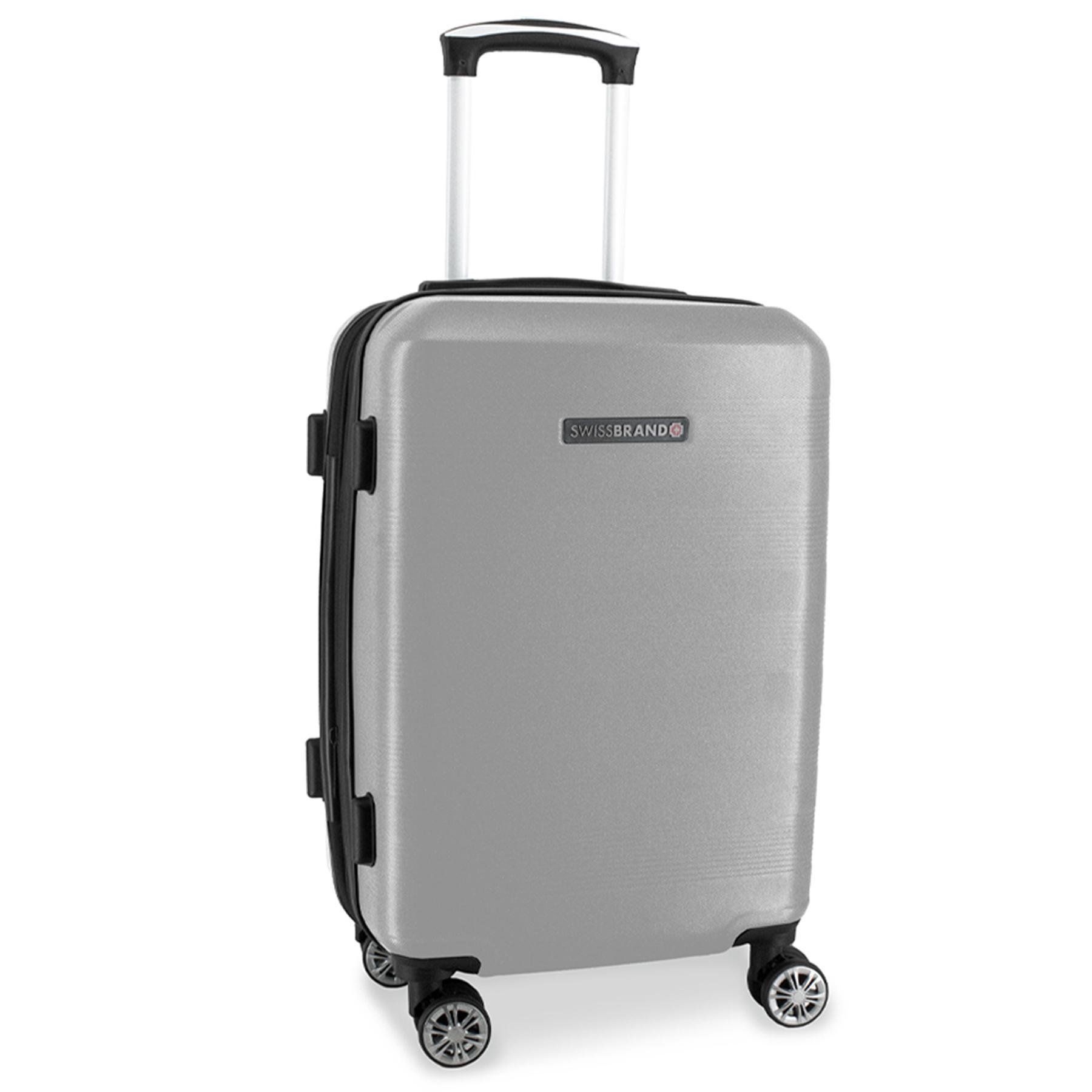 Чемодан Swissbrand Cardiff L Silver (SWB_LHCAR802L)