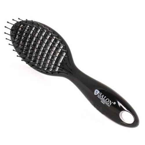 Массажная продувная щетка Salon Professional Черный (18004)