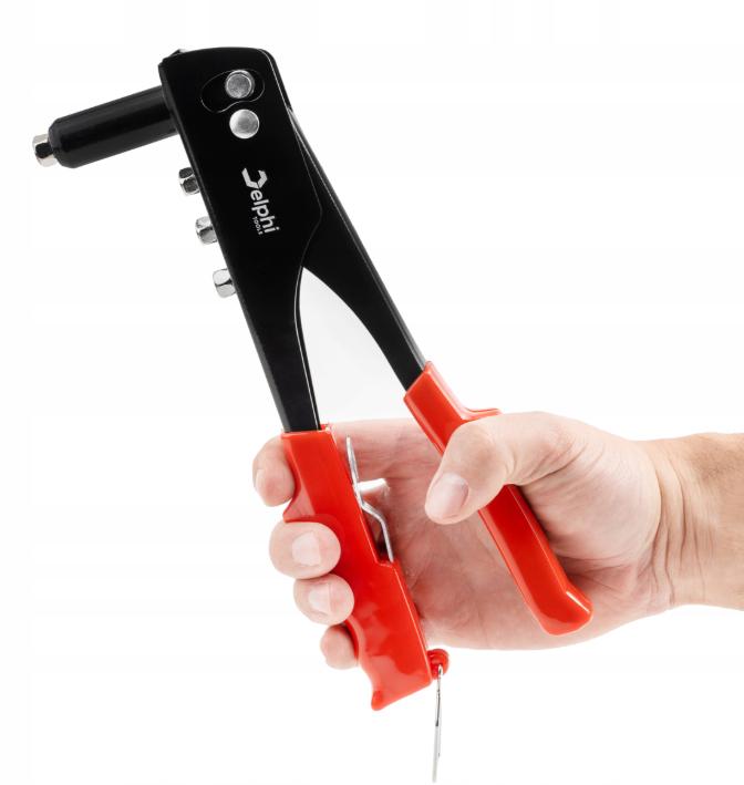 Заклепочник Delphi с 500 стандартными заклепками 2,4-4,8 мм (17185149946) - фото 6