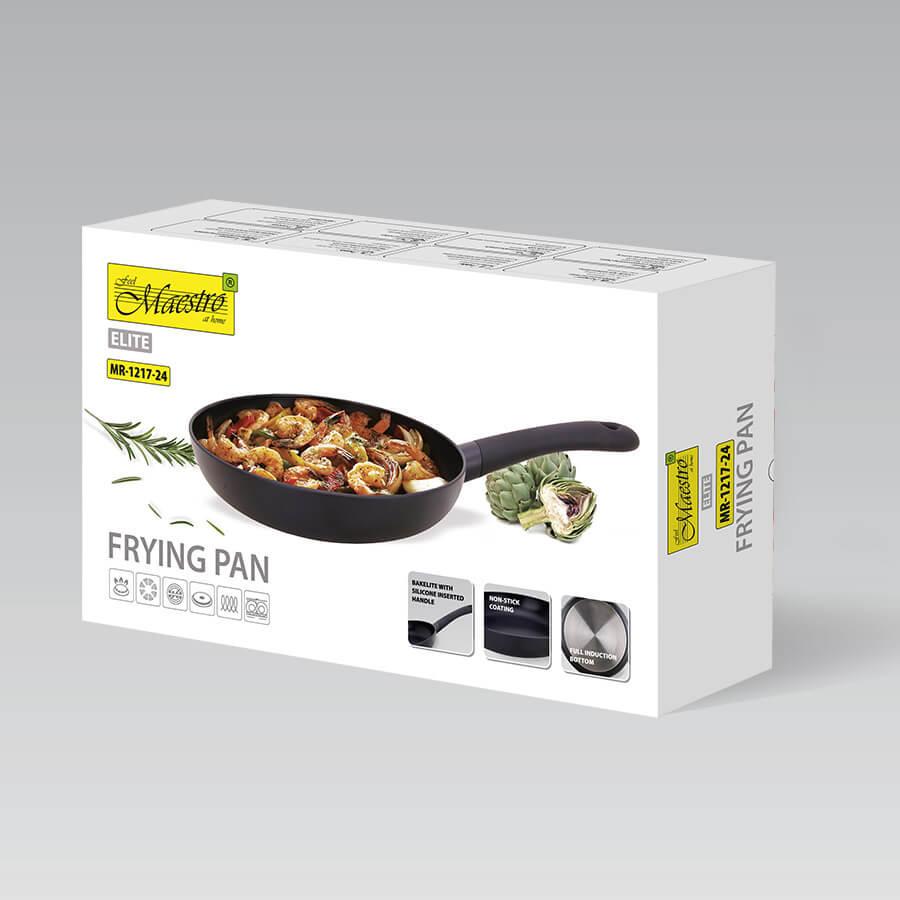 Сковорода с антипригарным покрытием Maestro 24 см (MR-1217-24) - фото 4 Сковорода с антипригарным покрытием Maestro 24 см (MR-1217-24) - фото 4