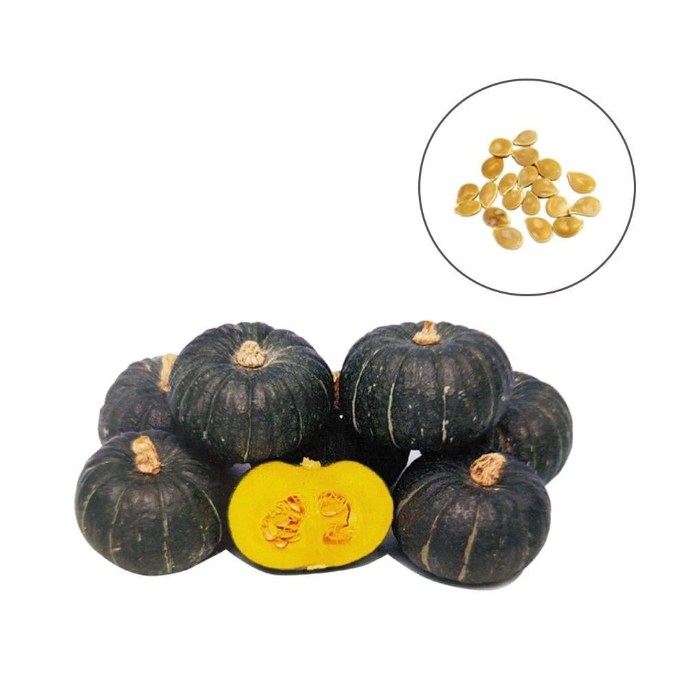 Семена Тыква Мини Бейбей Зеленая Сладкий каштан F1 5 шт. - фото 4