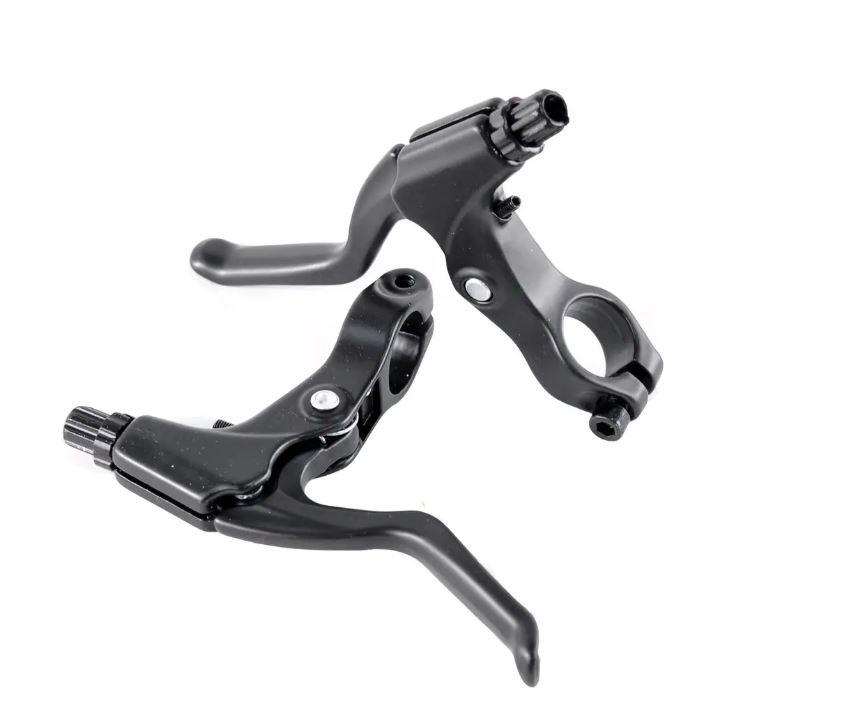 Гальмівні ручки BV262D POWER MTB ліва/права алюміній Чорний (30110)