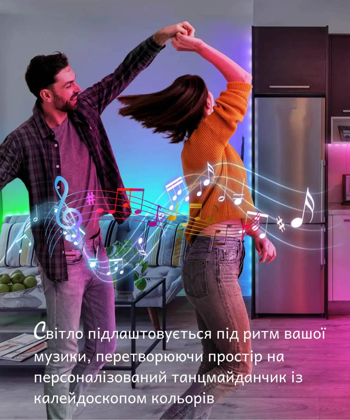 Лампа умная RGB CCT Bluetooth 16 миллионов цветов (607095) - фото 13