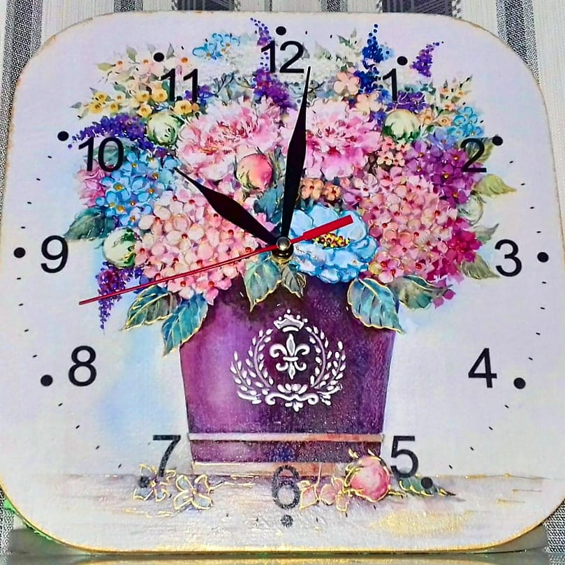 Часы настенные интерьерные Okl Gifts 25х25 см 262