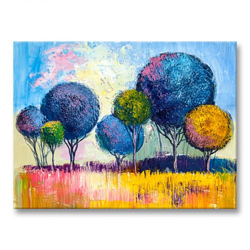 Картина Круглі дерева 45x60 см (P0515)