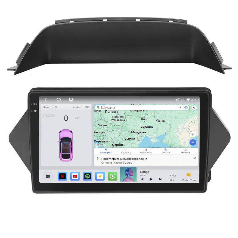 Автомагнитола штатная Lesko для Acura MDX II 2006-2010 4/64 QLED CarPlay 4G Wi-Fi GPS Prime 9" (27282113)