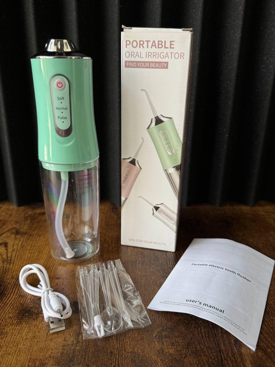 Іригатор для ротової порожнини Portable Oral Irrigator портативний 230 мл - фото 2