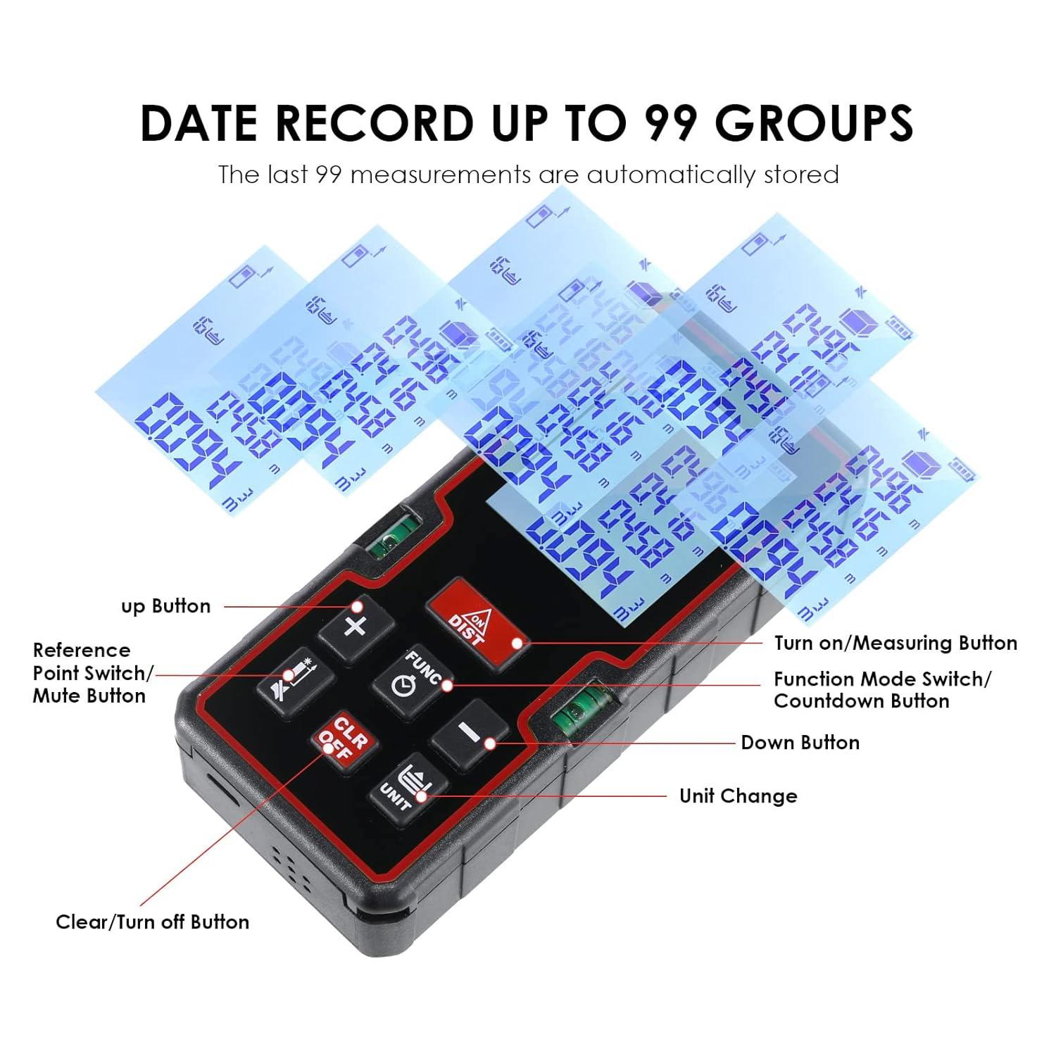 Далекомір лазерний Lepmerk LM-40M 2xAAA - фото 7 Далекомір лазерний Lepmerk LM-40M 2xAAA - фото 7