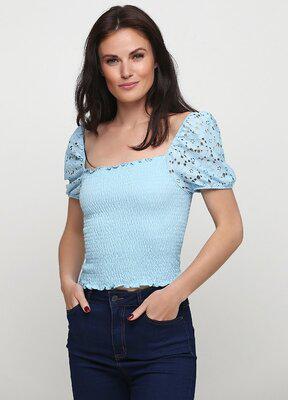 Блузка C&A Clockhouse XS Блакитний - фото 3