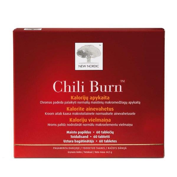 Комплекс для зниження ваги New Nordic Chili Burn 60 таблеток (000020740)