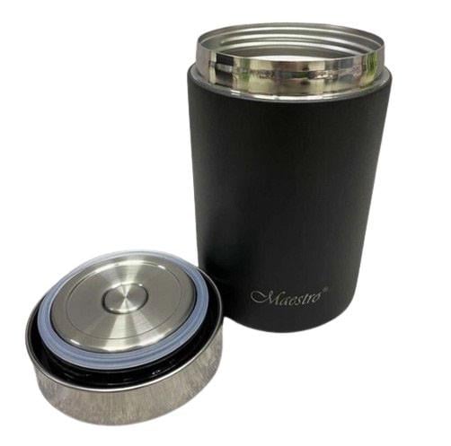 Термос харчовий Maestro MR-1649-75 з нержавіючої сталі 750 мл Чорний (2062674677) - фото 3 Термос харчовий Maestro MR-1649-75 з нержавіючої сталі 750 мл Чорний (2062674677) - фото 3