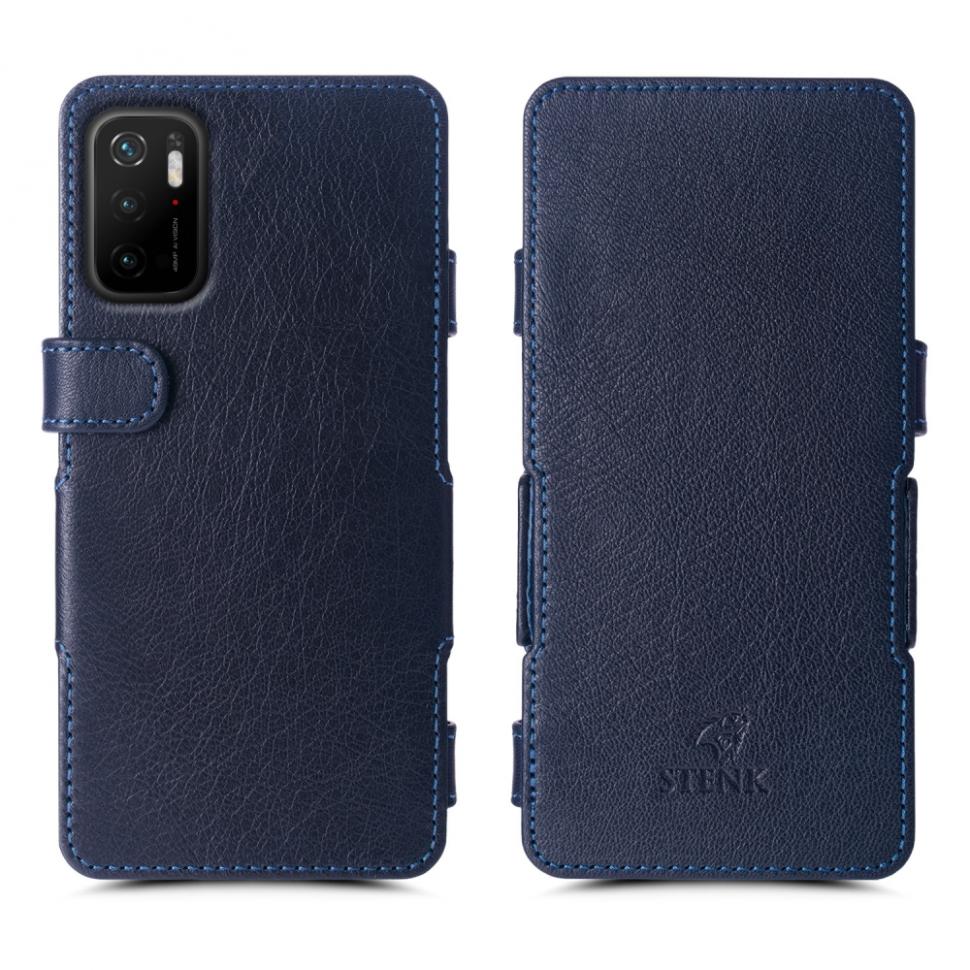 Чехол книжка Stenk Prime для Xiaomi Poco M3 Pro Синий (69082)