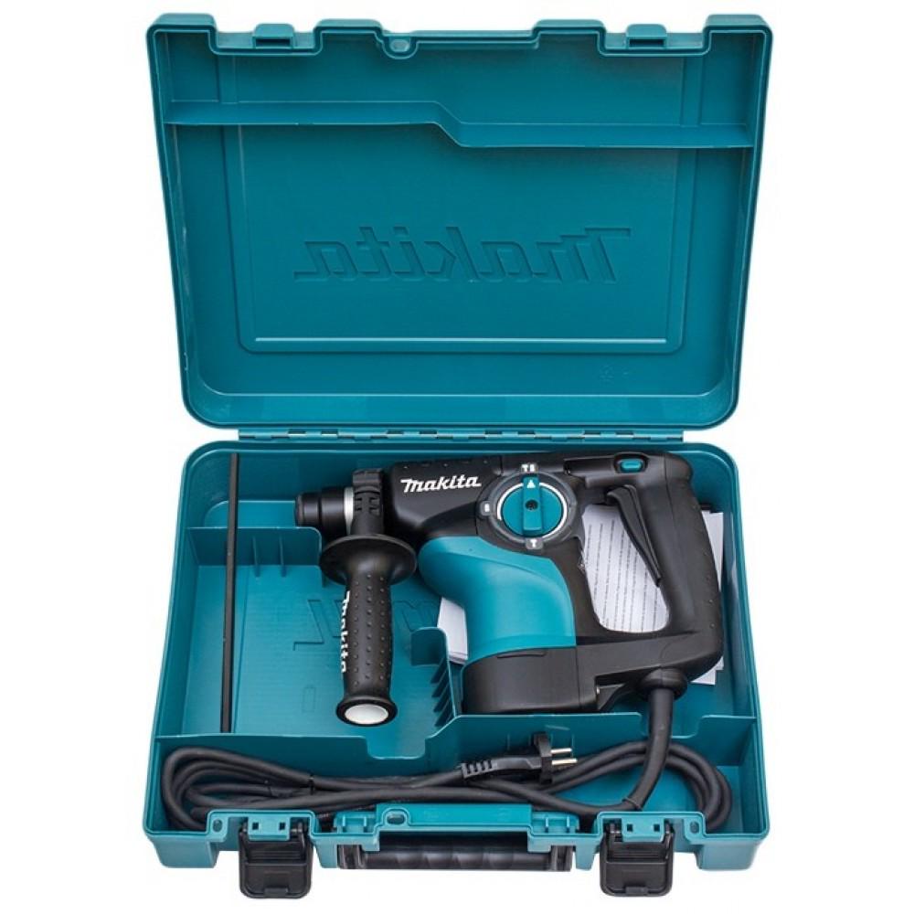 Сетевой перфоратор Makita HR2810 (SDS+, 800 Вт) с тремя режимами работы + кейс (4502)