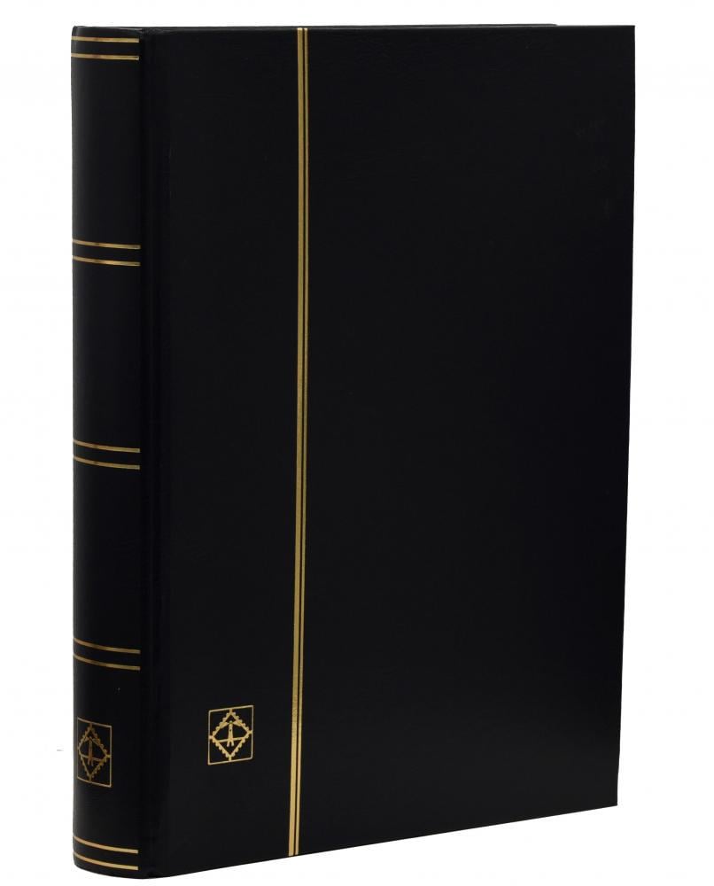 Альбом для марок Leuchtturm на 64 страницы BASIC Черный (А16268)