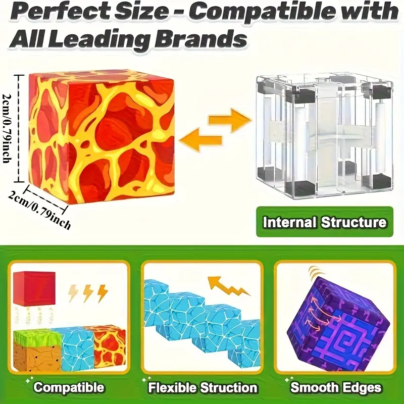 Конструктор магнитный Minecraft Спецтехника на магнитах 100 шт. (2742159014) - фото 3 Конструктор магнитный Minecraft Спецтехника на магнитах 100 шт. (2742159014) - фото 3