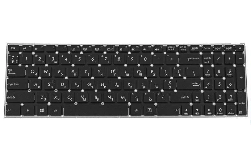 Клавиатура для ноутбука Asus X540SA Черный (171151)