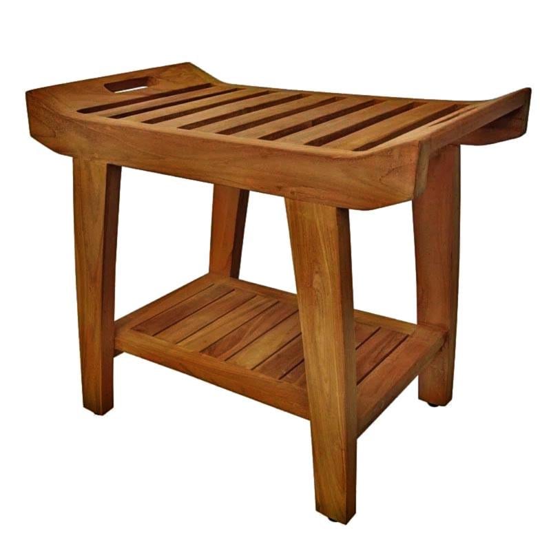 Табурет для ванной из дерева Айтера Охра (ТВН-013604)