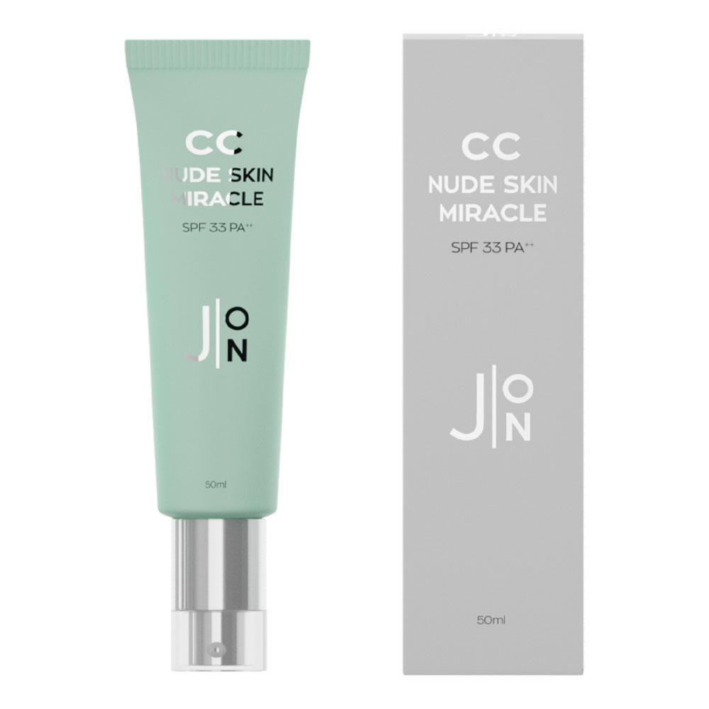 СС-крем корректирующий CC Nude Skine MiracleI SPF 33 PA++ J:ON 50 мл (8802929008776) СС-крем корректирующий CC Nude Skine MiracleI SPF 33 PA++ J:ON 50 мл (8802929008776)
