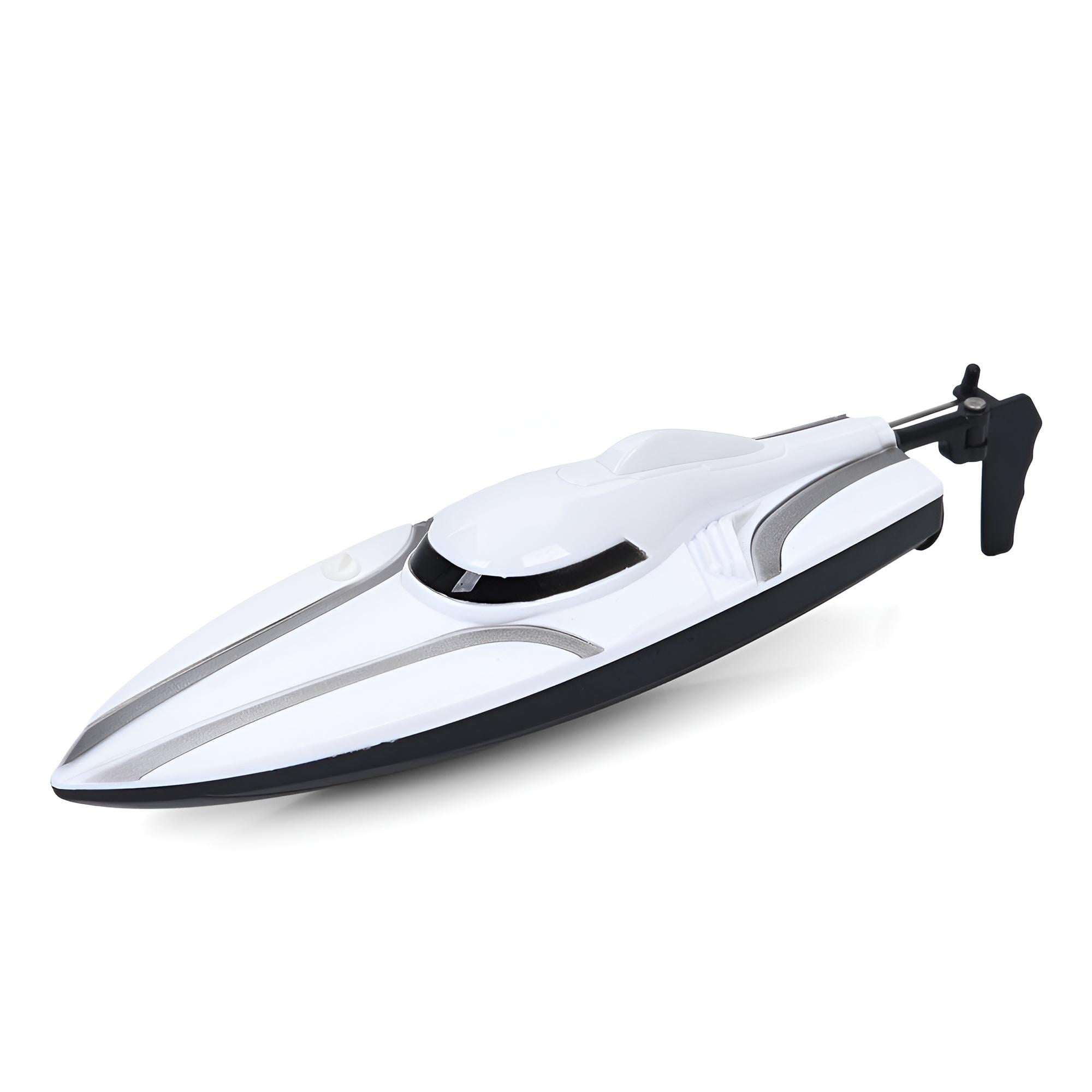 Катер детский Speed Boat 19,5 см с пультом управления Белый (JH-K15)