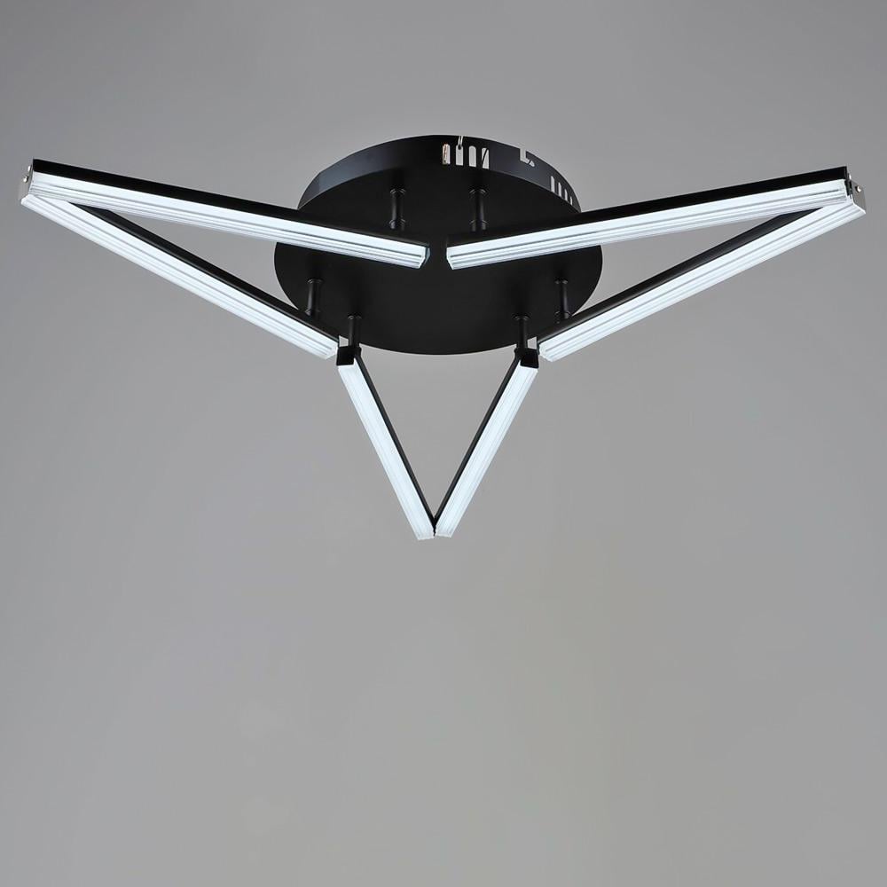 Люстра потолочная светодиодная Light House SRS-20670/6 BK 36W Черный