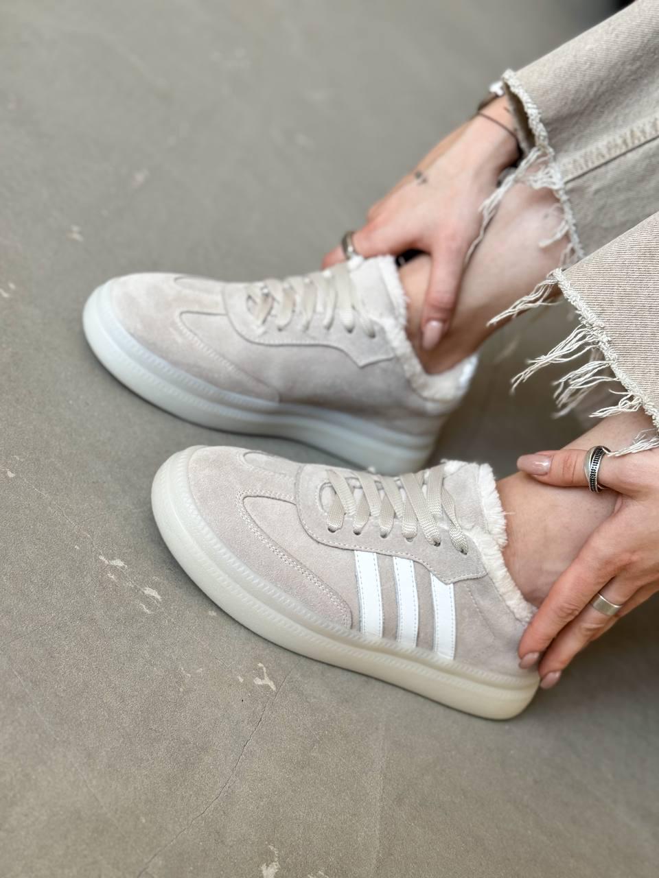 Кеди жіночі на хутрі Maya Shoes р. 39 Бежевий (3021/1) - фото 13 Кеди жіночі на хутрі Maya Shoes р. 39 Бежевий (3021/1) - фото 13