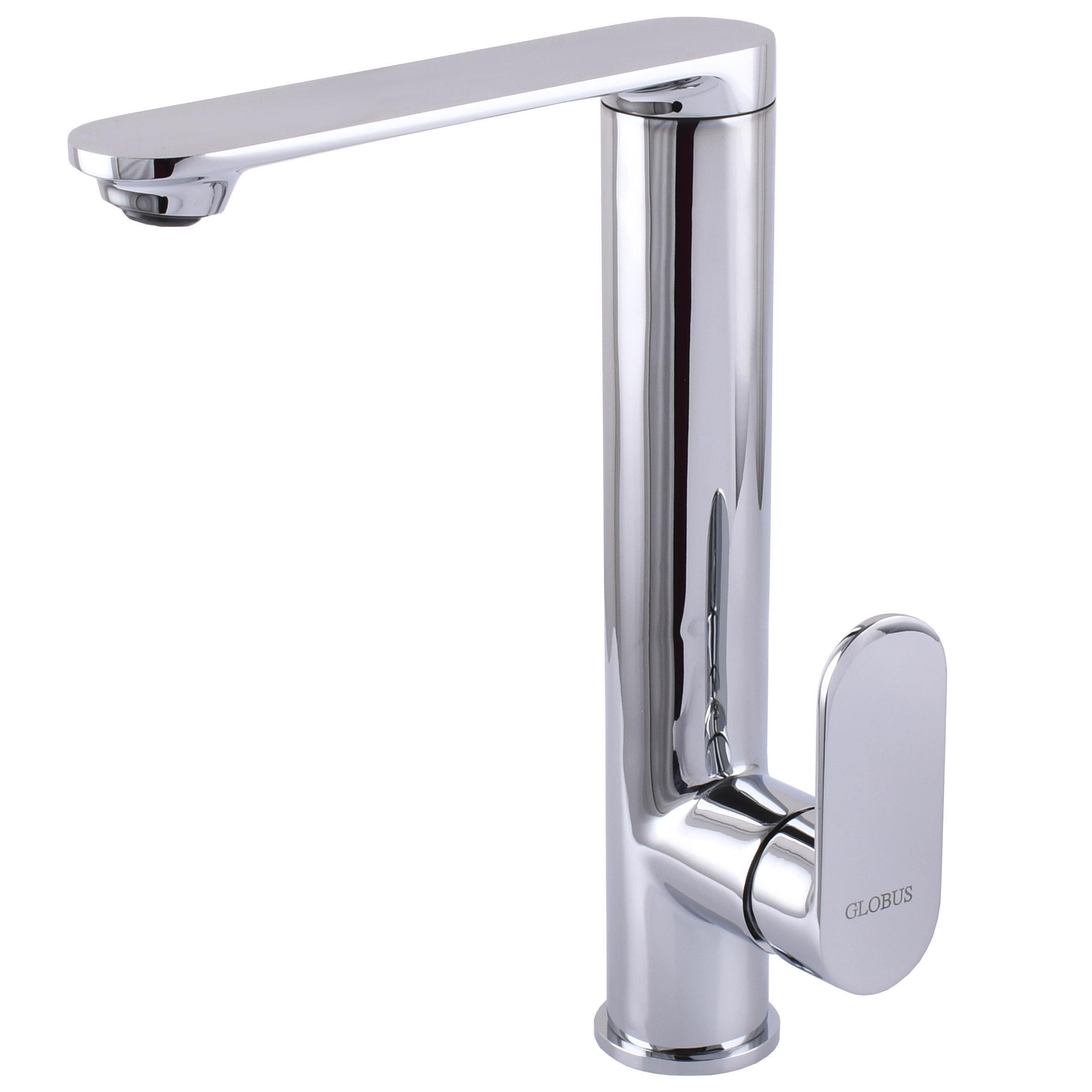 Кран на кухню Globus Lux Хром (18442)