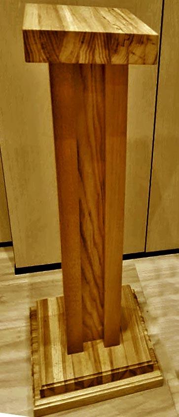 Стойка под акустику из дерева Мастара Сиена (СТИ-000205)