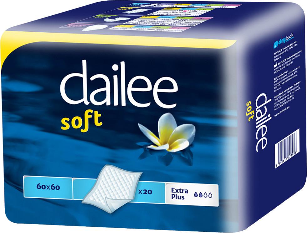 Пелюшки для дорослих Dailee Care 60х60 см 20 шт. (8595611623936) - фото 1