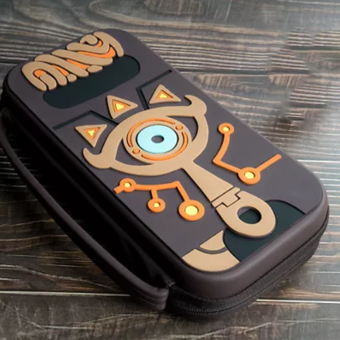 Чехол-сумка Deluxe Zelda для Nintendo Switch OLED Коричневый - фото 3