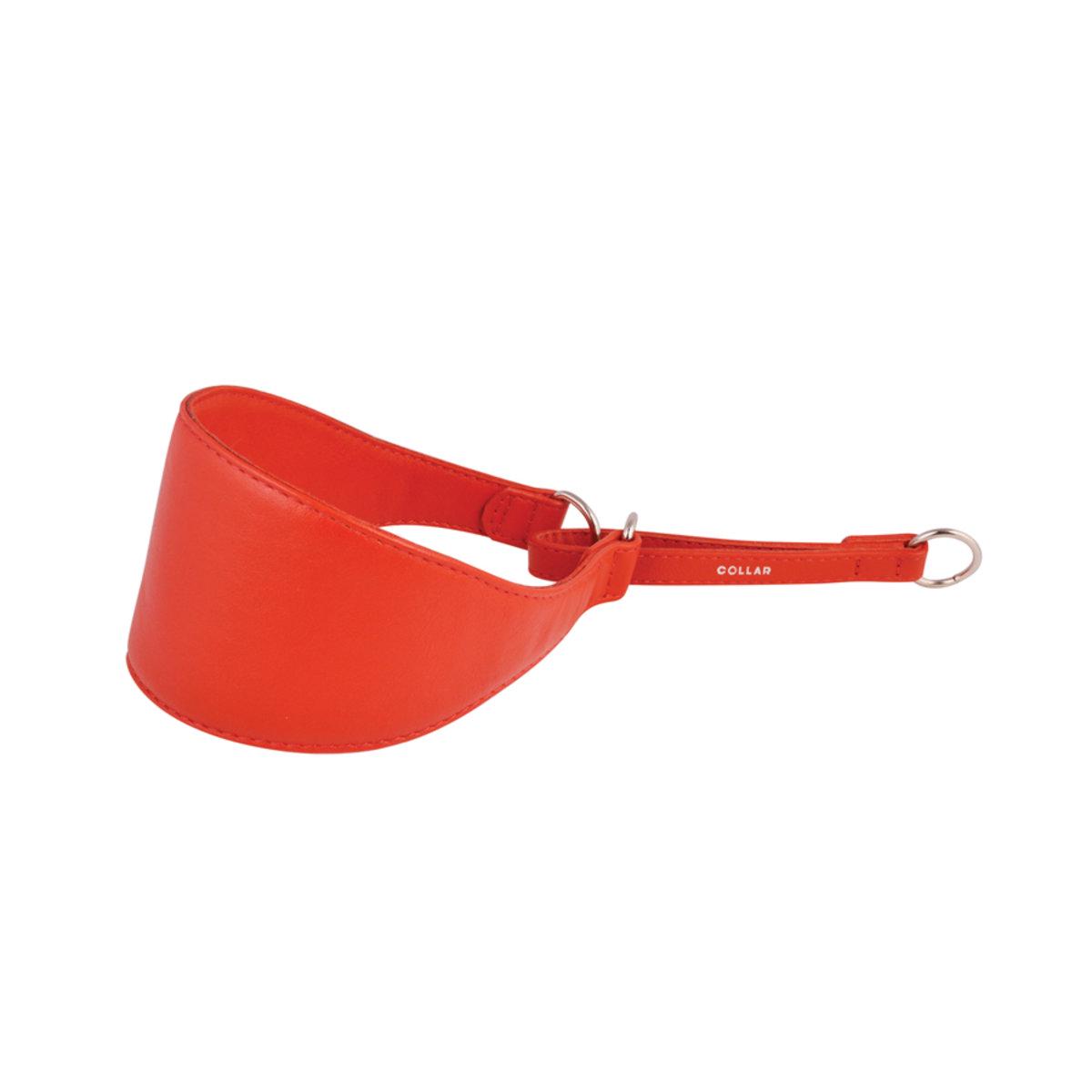 Ошейник-удавка Collar Glamour 60 мм 33-42 см Красный