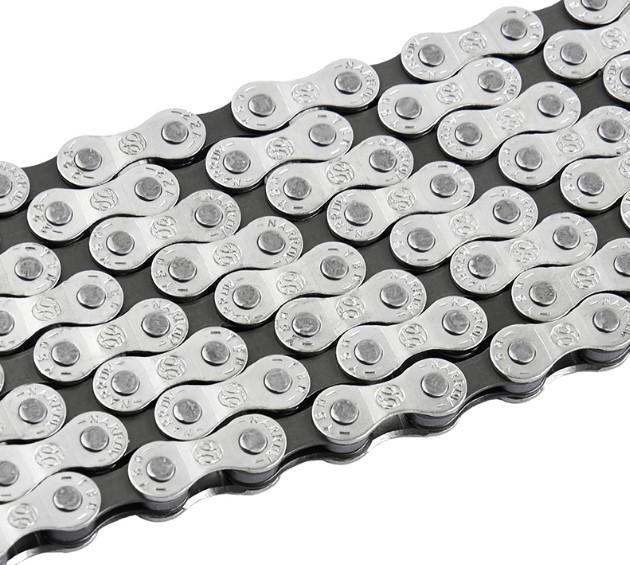 Цепь на велосипед GREY'S 7-8 скоростей 1/2"x3/32" 116 звеньев S52 Серебристый (GR24217) Цепь на велосипед GREY'S 7-8 скоростей 1/2"x3/32" 116 звеньев S52 Серебристый (GR24217)