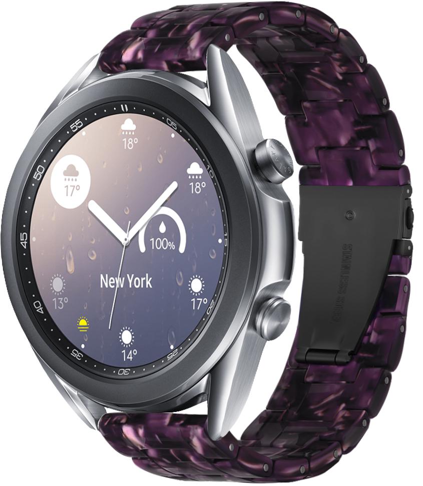 Ремешок из Cмолы Resin для Galaxy Watch 3 41 мм Violet (28800-2F)