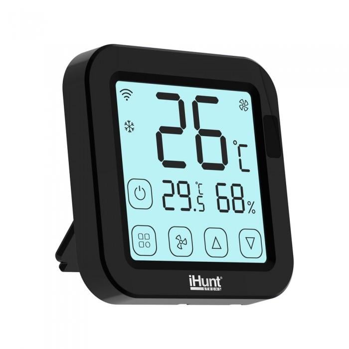 Термостат умный iHunt Smart AC Controller Чорный (01473) Термостат умный iHunt Smart AC Controller Чорный (01473)